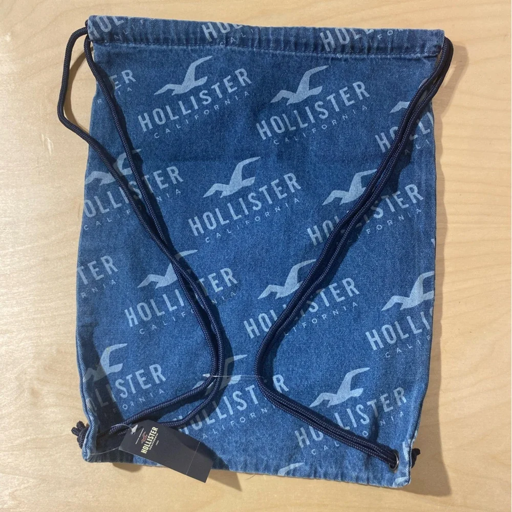 Hollister Denim Backpack Tote (OK)